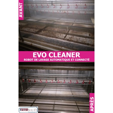 EVO Cleaner : robot de lavage automatique et connecté en élevage et en porcherie