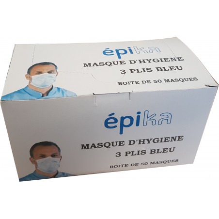 Masques de protection jetable à usage unique 3 plis