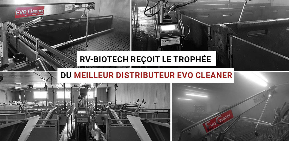 RV-Biotech remporte le trophée du Meilleur Distributeur EVO Cleaner d’Envirologic !